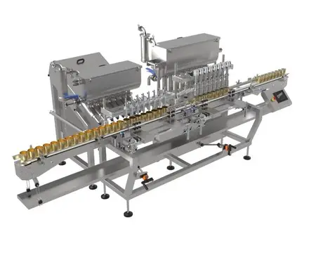 DUAL PRODUCT FILLING MACHINE